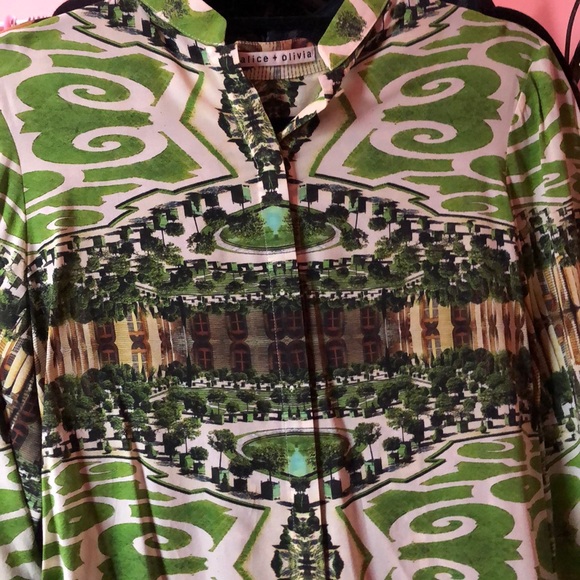 Alice + Olivia Silk Blouse